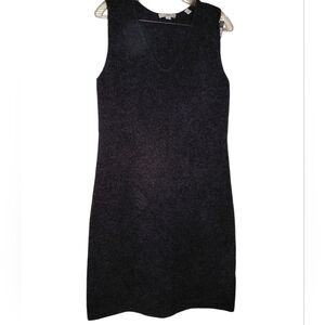 Vince Black Sleeveless Mini Dress